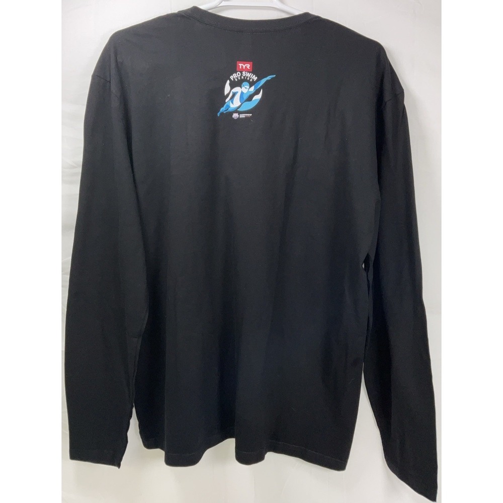 NWT Men's Long Sleeve Pro Swim Series USA Championship Series T-Shirt Black XXL‎